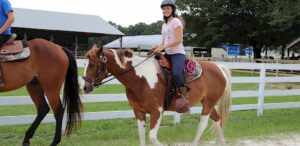 Outdoor Education Girl on horse